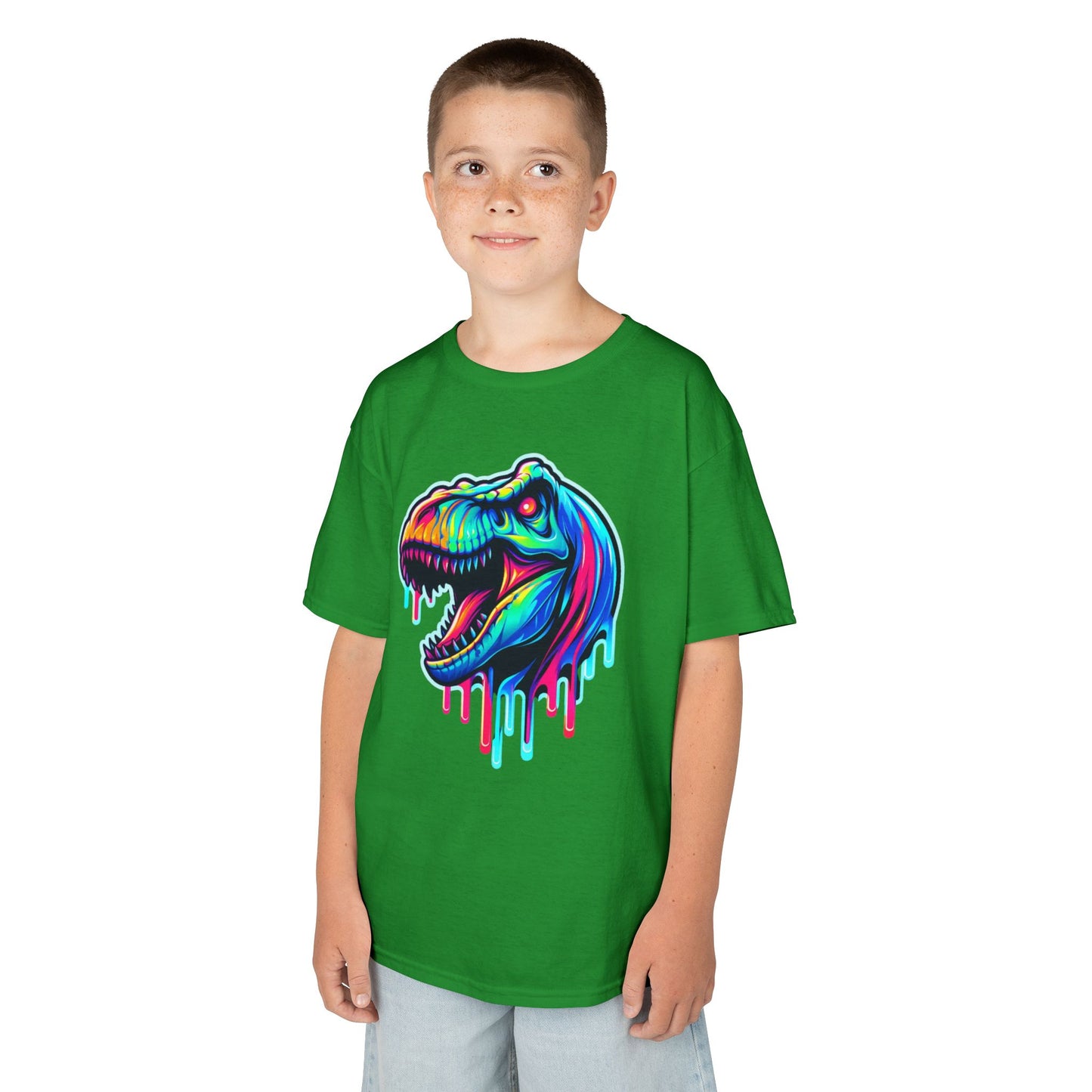 Colorful Dinosaur Kids Tee - Fun for Parties & Everyday Adventures