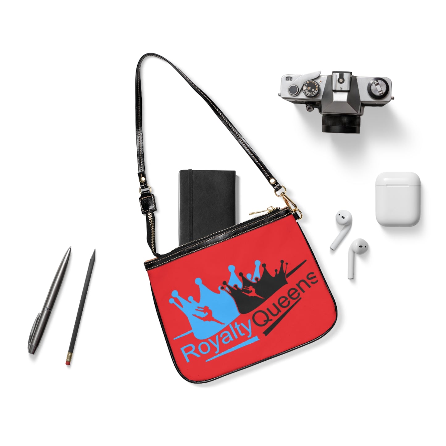 Royalty Queens Small Shoulder Bag, Stylish Purse for Everyday Use, Tote for Festivals, Fashion Accessory, Gift for Queens
