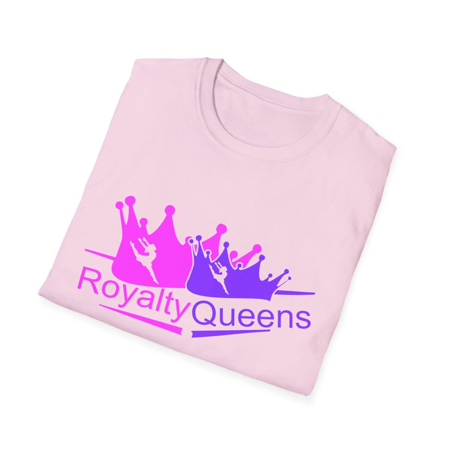 Royalty Queens Unisex Softstyle T-Shirt, Feminist Apparel, Birthday Gift, Casual Wear, Empowerment Tee, Queen Vibes