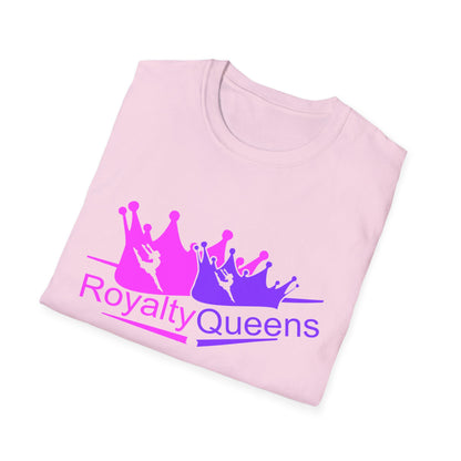 Royalty Queens Unisex Softstyle T-Shirt, Feminist Apparel, Birthday Gift, Casual Wear, Empowerment Tee, Queen Vibes