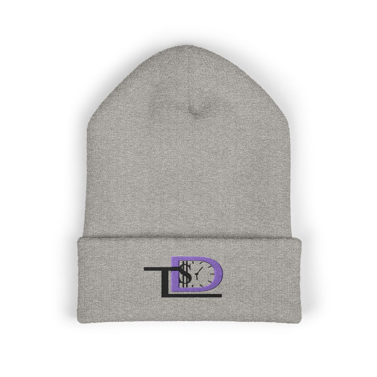 Classic Cuffed Beanie with Embroidered Design, Winter Hat, Casual Beanie, Gift for Him/Her, Cozy Accessory, Streetwear Style