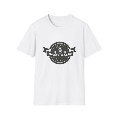 Money Maker Unisex Softstyle T-Shirt - Trendy Casual Wear for Entrepreneurs