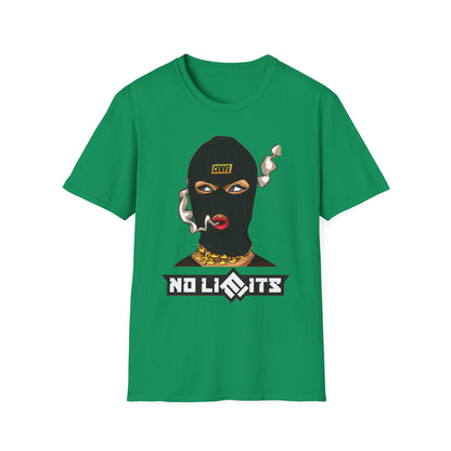 Unisex Softstyle T-Shirt - No Limits Graphic Tee for Bold Individuals