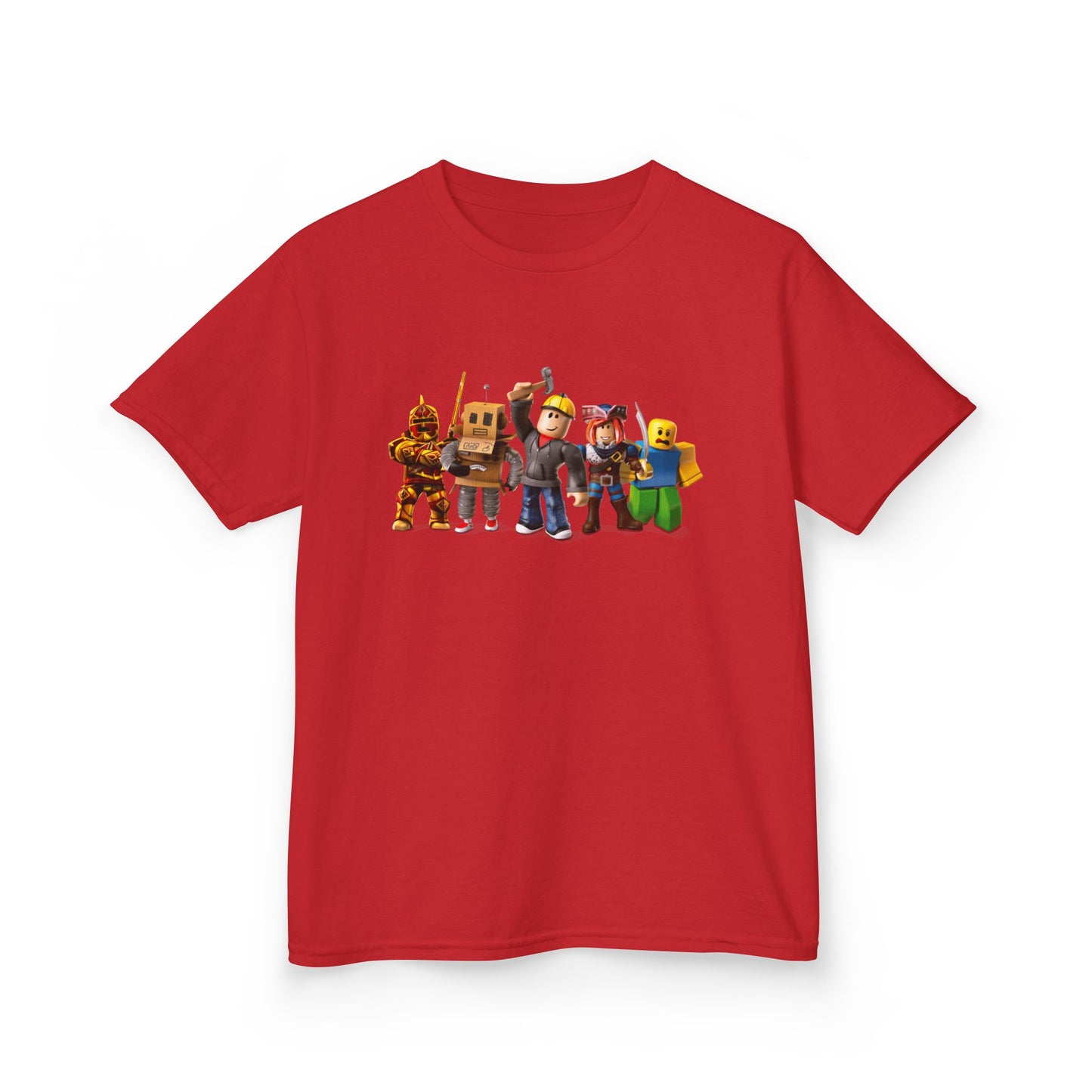 Minecraft Characters Kids Tee, Gamer T-Shirt, Fun Casual Wear, Birthday Gift, Children's Apparel