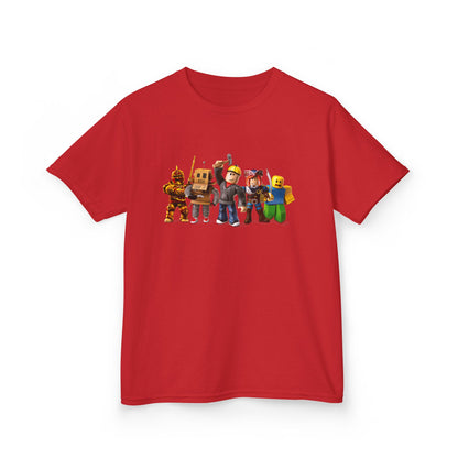 Minecraft Characters Kids Tee, Gamer T-Shirt, Fun Casual Wear, Birthday Gift, Children's Apparel