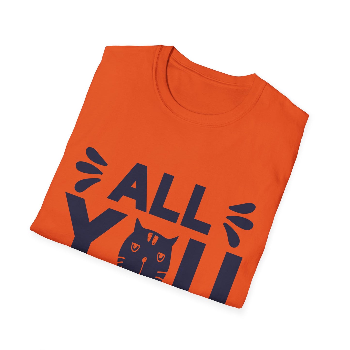 All You Need Is Cat Unisex Softstyle T-Shirt | Cute Cat Lover Tee, Gift for Pet Owners, Funny Cat T-Shirt, Cat-Themed Apparel, Birthday Gift