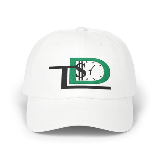 Money Clock Dad Cap - Classic Style Adjustable Hat for Father’s Day, Casual Wear, Gift for Dads, Sports Cap, Summer Accessory