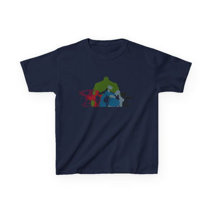 Superhero Kids Tee, Kids Heavy Cotton™ Shirt, Cartoon Character Tee, Youth Graphic Tee, Fun Gift for Children