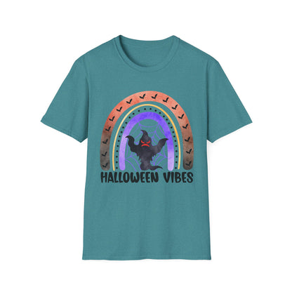 Halloween Vibes Unisex T-Shirt | Spooky Seasonal Wear, Halloween Costume, Fall Fashion, Fun Gift, Festive Tee