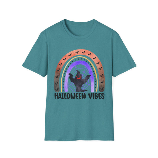 Halloween Vibes Unisex T-Shirt | Spooky Seasonal Wear, Halloween Costume, Fall Fashion, Fun Gift, Festive Tee
