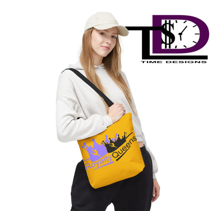 Royalty Queens Tote Bag - Bold AOP Design, Perfect for Everyday Use, Gifts for Queens, Princess Gifts, Stylish Eco-Friendly Bag