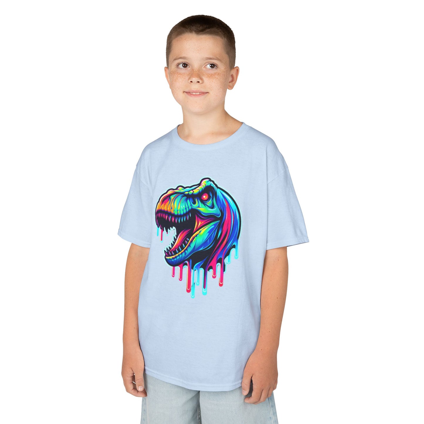 Colorful Dinosaur Kids Tee - Fun for Parties & Everyday Adventures