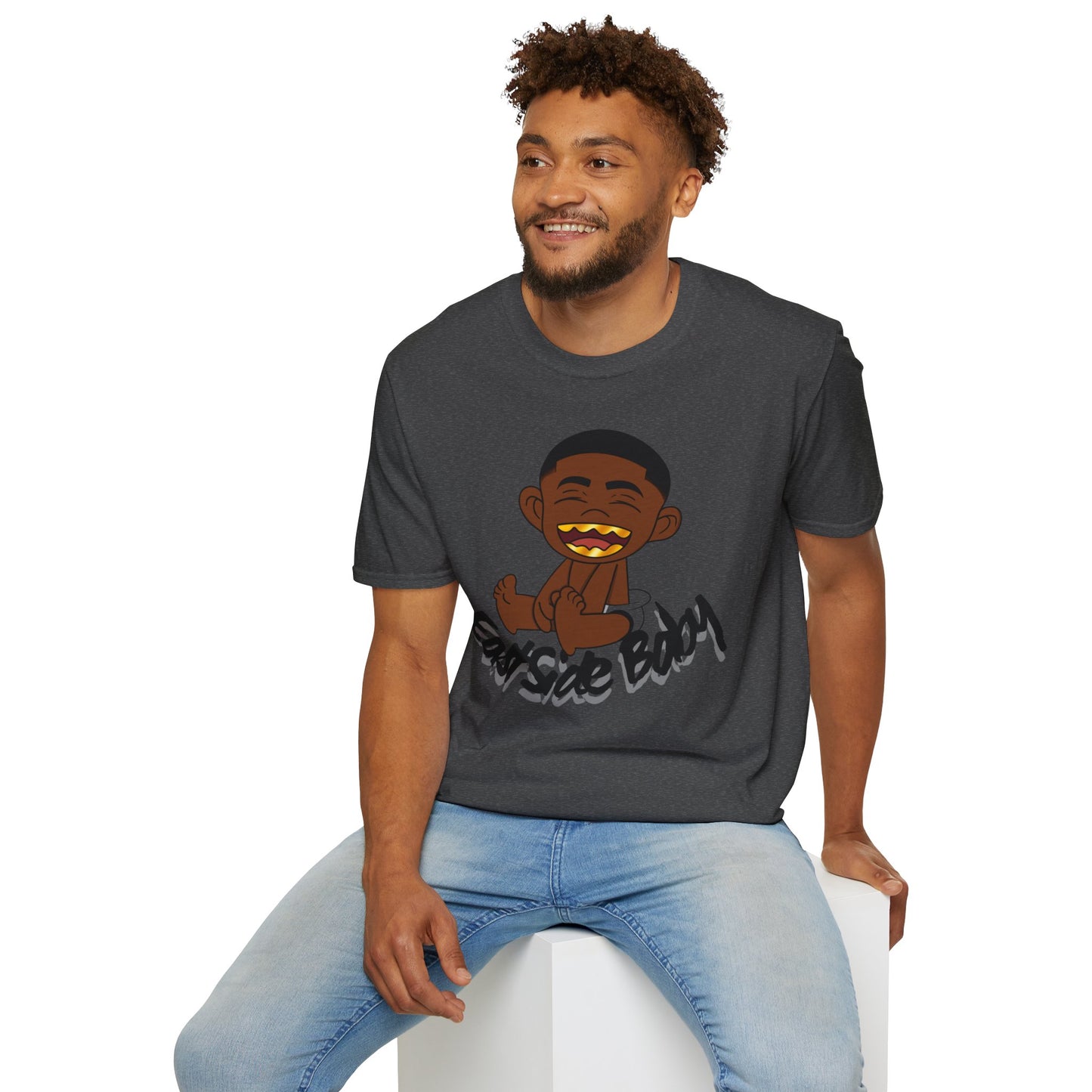 Unisex Softstyle T-Shirt - 'Eastside baby' Fun Graphic Tee