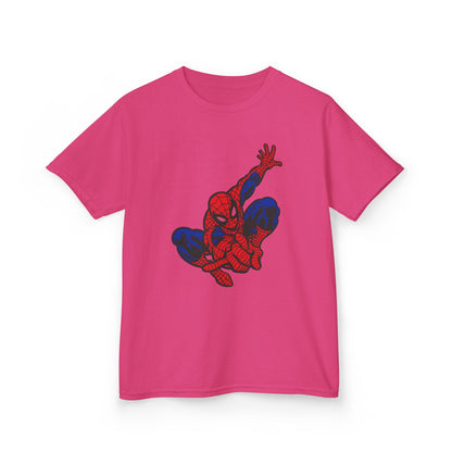 Spider-Man Kids Tee - Superhero Shirt for Boys, Birthday Gift, Fun Nostalgic Apparel, Playtime, Everyday Wear