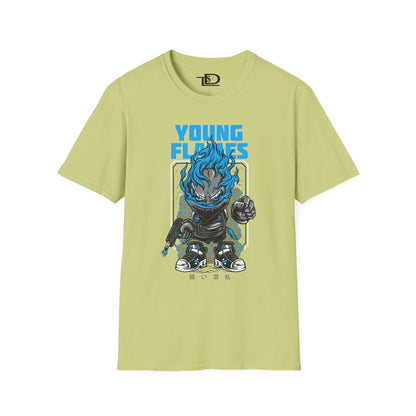 Bold Graphic Tee for Young Rebels | Unisex Softstyle T-Shirt | Streetwear Fashion | Gift for Teens | Festival or Everyday Wear