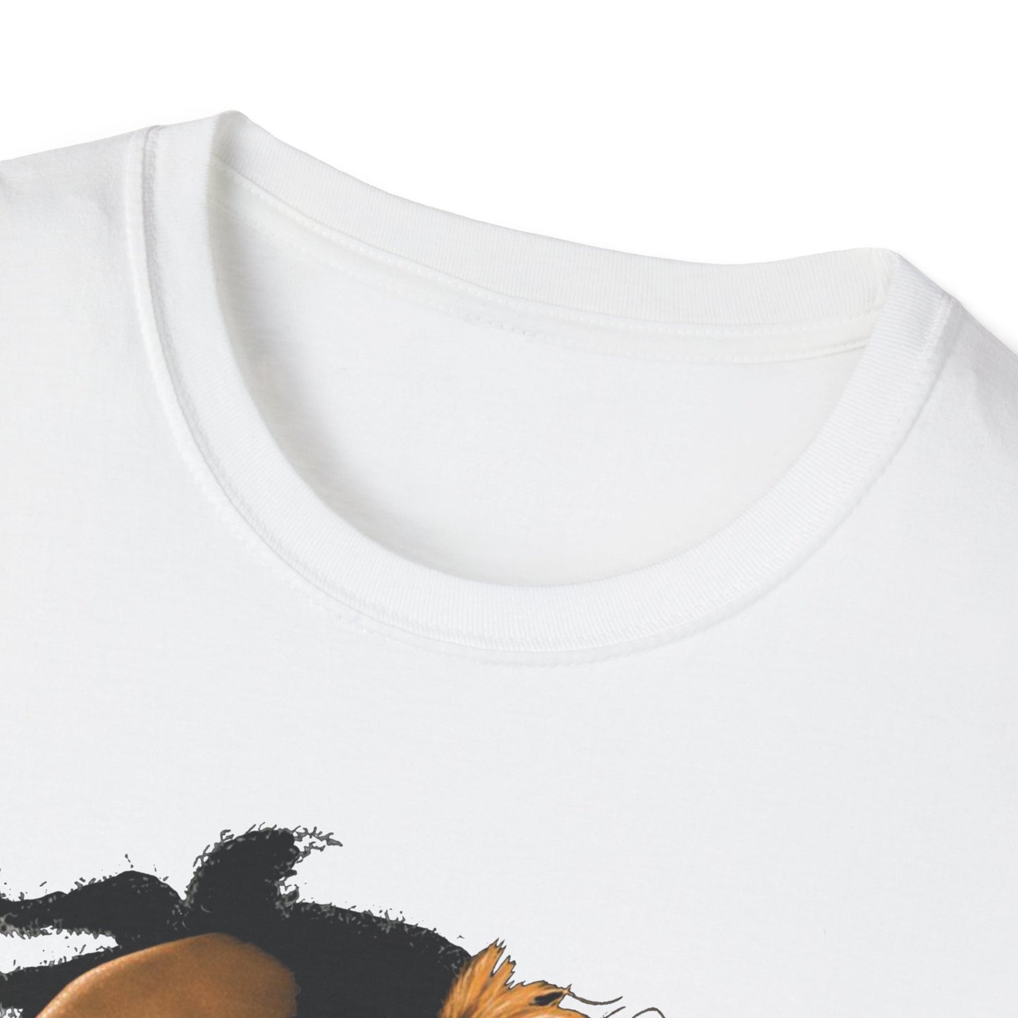 Rasta Lion Unisex Softstyle T-Shirt - Reggae Vibes Inspired Apparel