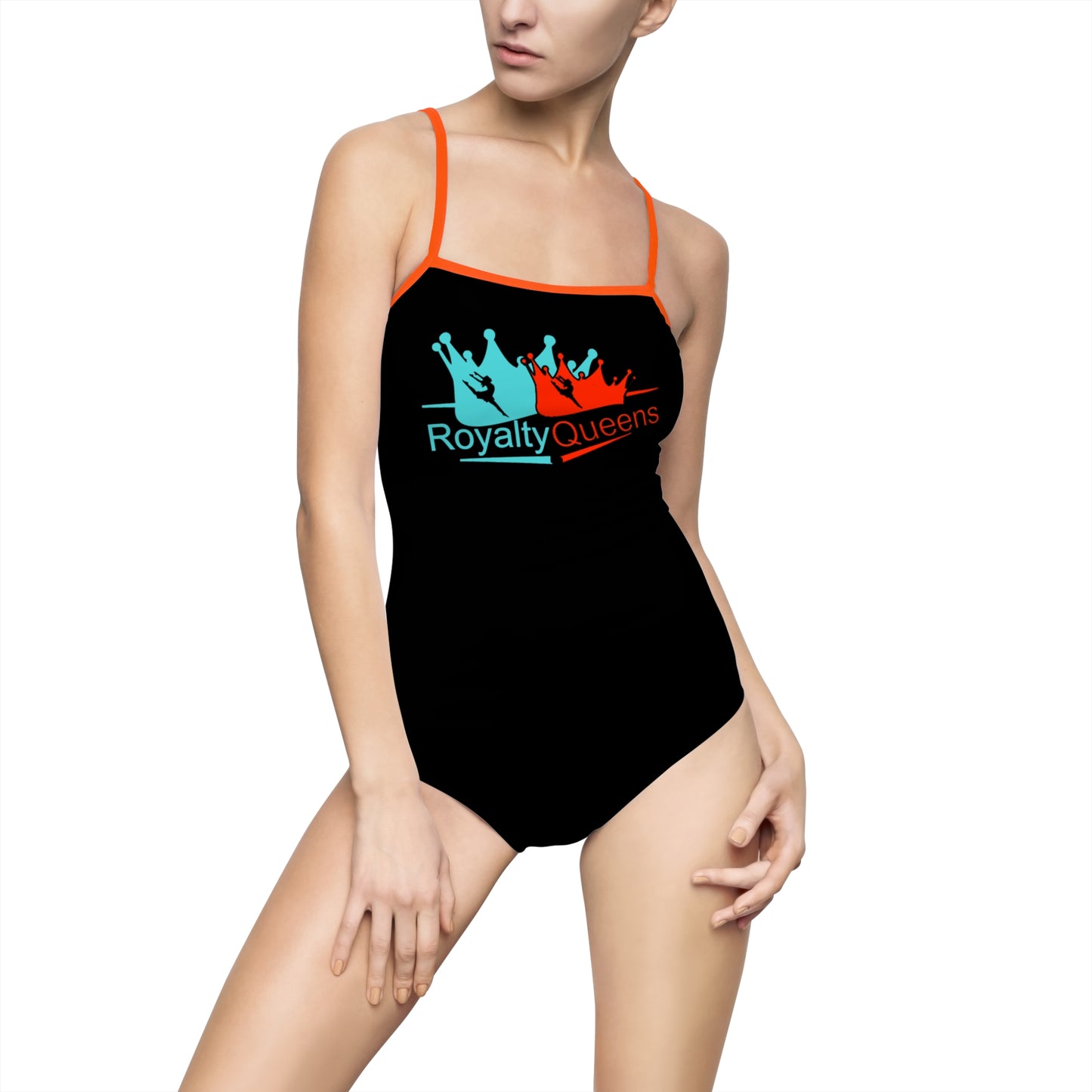 Chic Royalty Queens One-Piece Swimsuit, Beachwear, Pool Party, Summer Costume, Vacation Swimwear, Trending Swim Fashion