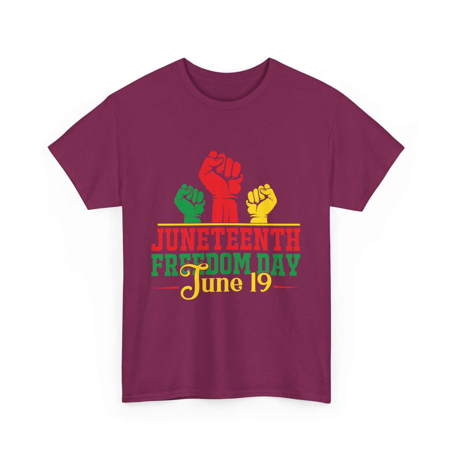 Juneteenth Freedom Day Tee | Unisex Cotton T-Shirt for Celebrating Emancipation, Black History Month, Racial Justice, Equality