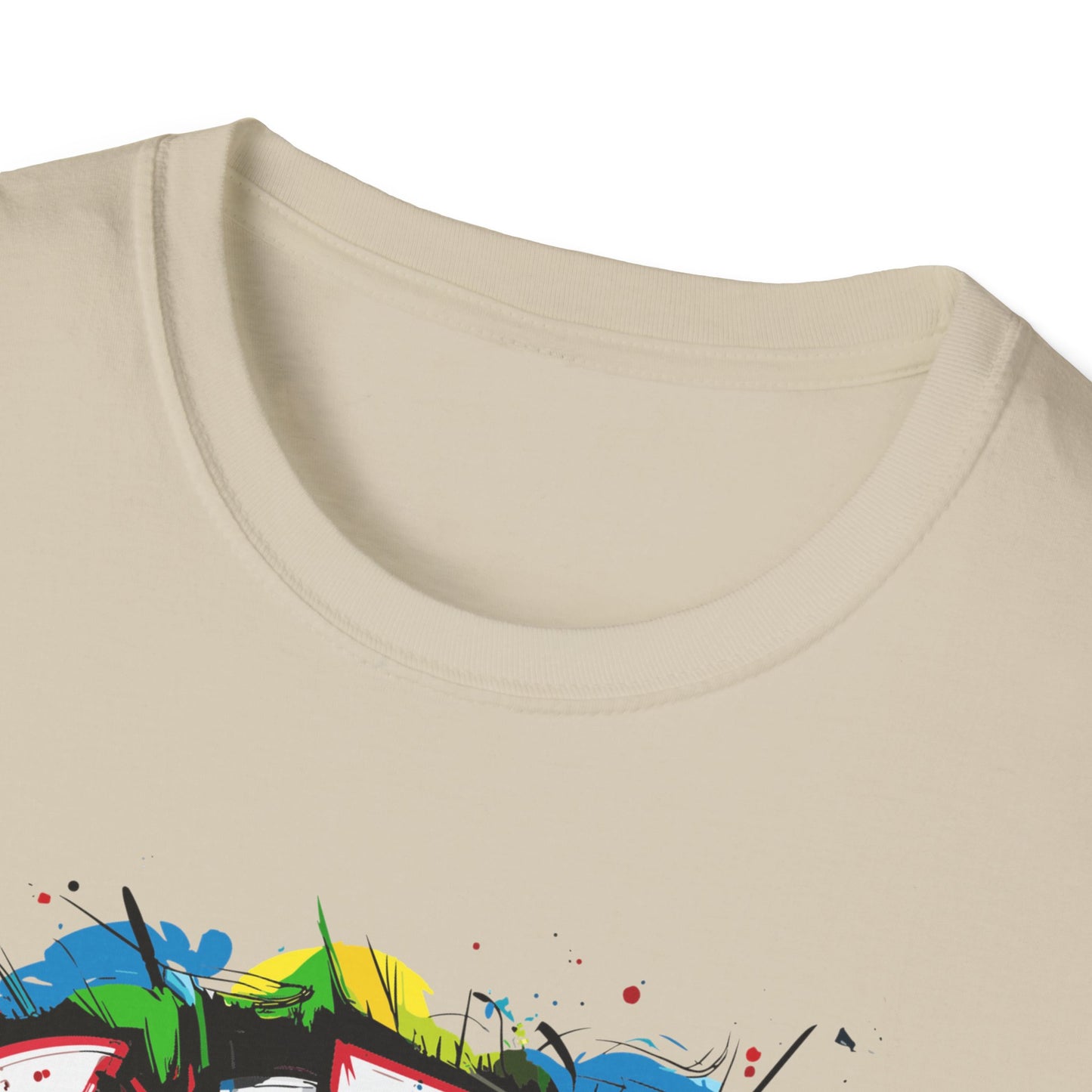 Vibrant Graphic T-Shirt for Creative Souls | Perfect for Art Lovers, Graphic Tee, Gift for Artists, Casual Style, Streetwear