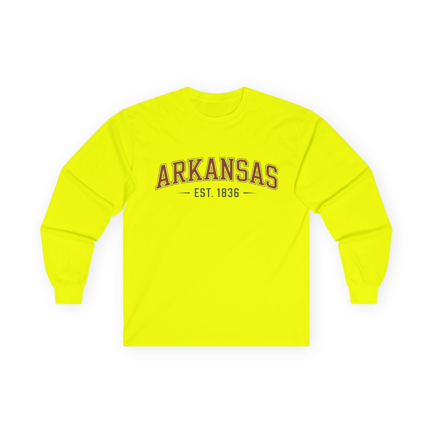 Arkansas EST. 1836 Long Sleeve Tee