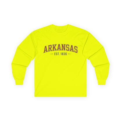 Arkansas EST. 1836 Long Sleeve Tee