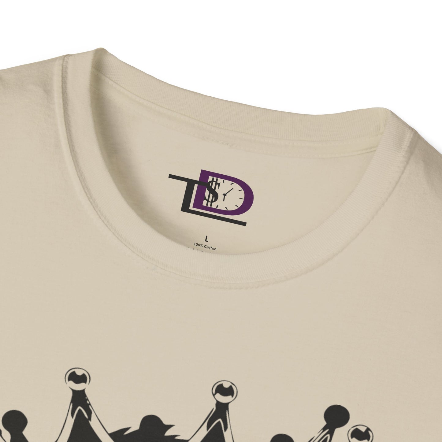 King Status Gorilla T-Shirt | Unisex Softstyle Tee for Casual Wear