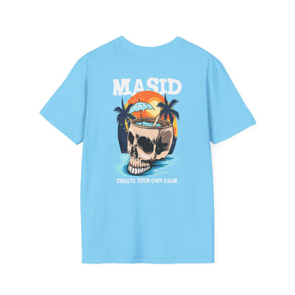 Unisex Softstyle T-Shirt - 'Create Your Own Calm' & Anime Design