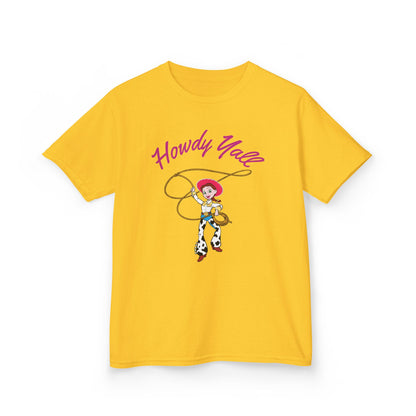 Howdy Y'all Kids Tee - Fun Western Style Cotton T-Shirt for Kids