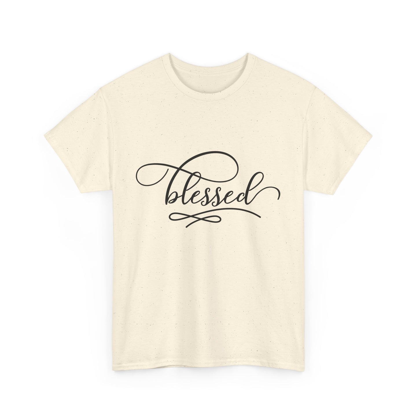 Blessed Unisex Heavy Cotton Tee - Comfortable and Meaningful Shirt for Everyday Wear