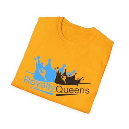 Royalty Queens Unisex Softstyle T-Shirt, Casual Tee, Gift for Queens, Birthday Shirt, Empowerment Apparel, Everyday Wear