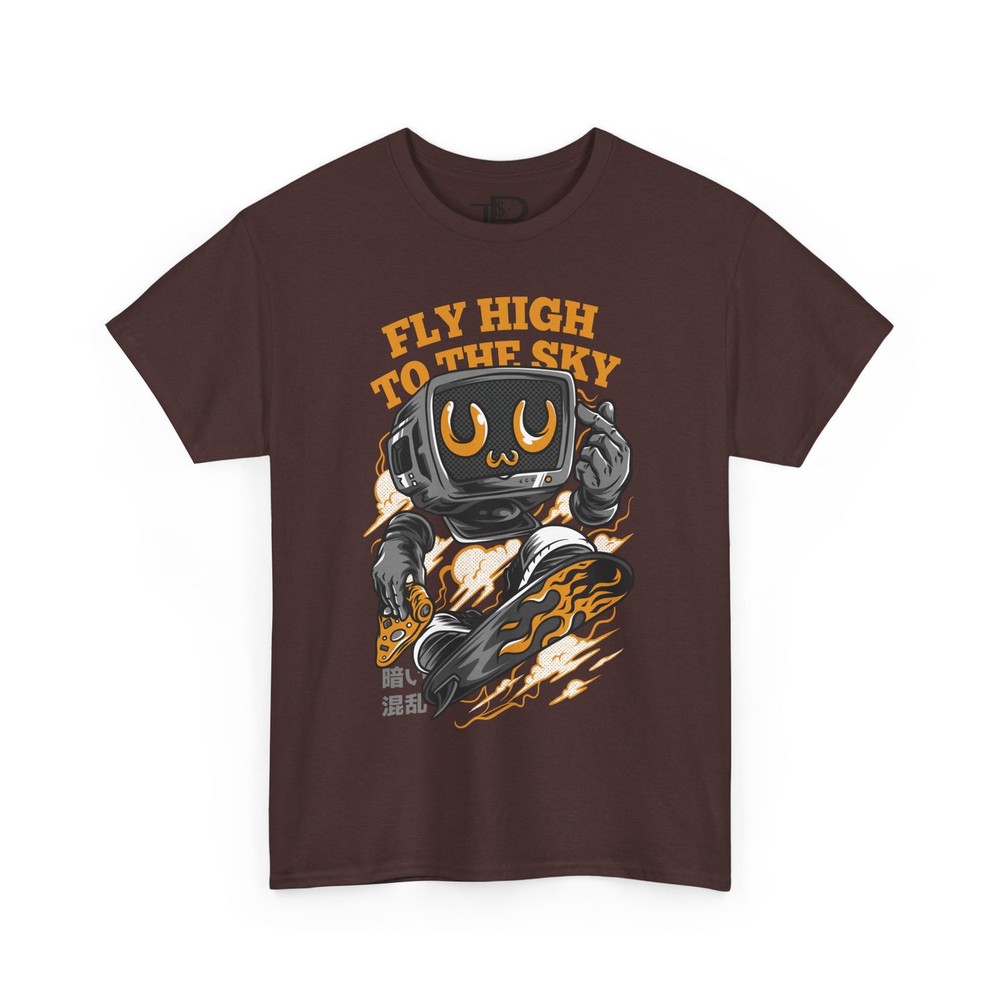 Fly High Graphic Tee, Unisex Cotton T-Shirt, Casual Streetwear, Gift for Him/Her, Fun Summer Tee, Trendy Outdoor Shirt