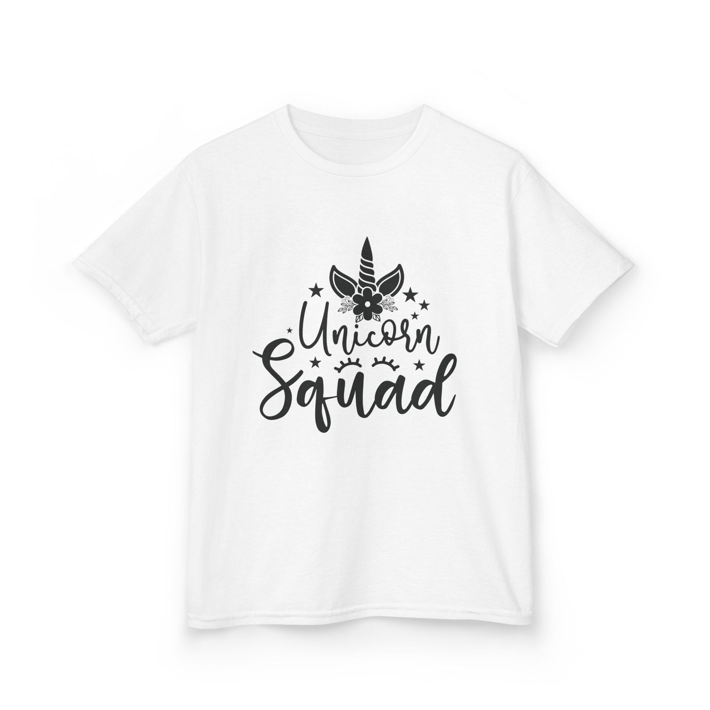 Kids Unicorn Squad Tee - Fun Lightweight Cotton Shirt for Playful Kids