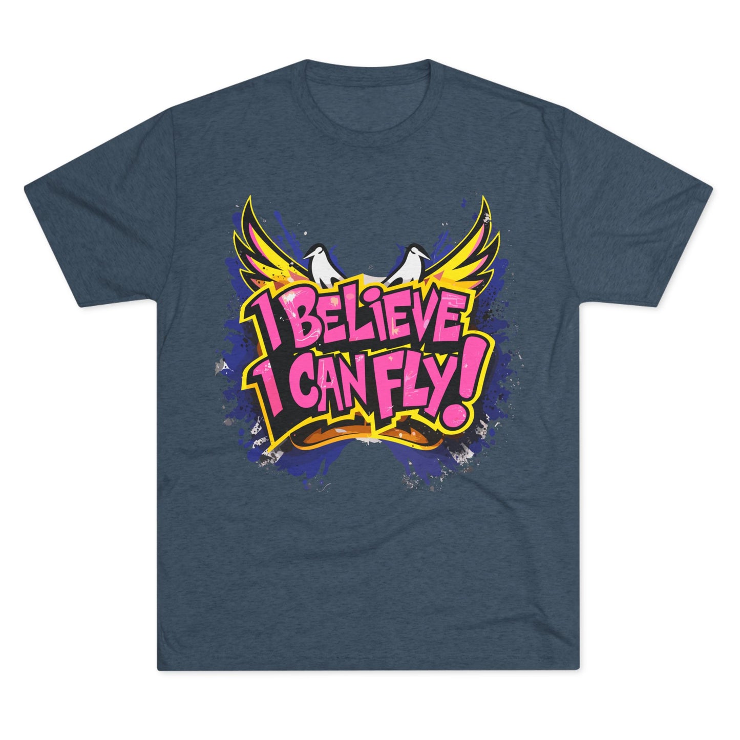 Inspirational Crew Tee - "I Believe I Can Fly" T-Shirt, Motivational Graphic Tee, Unisex Inspirational Wear, Gift for Dreamers, [...]