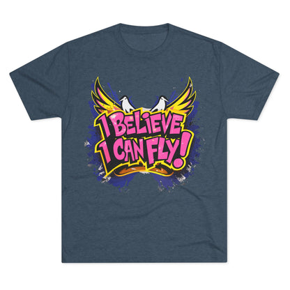 Inspirational Crew Tee - "I Believe I Can Fly" T-Shirt, Motivational Graphic Tee, Unisex Inspirational Wear, Gift for Dreamers, [...]
