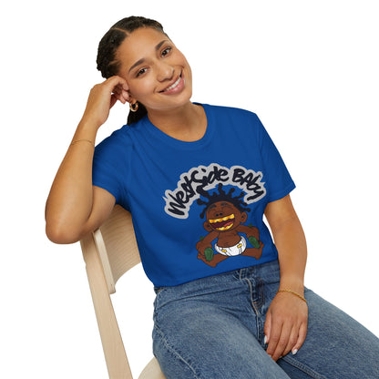 Westside Baby Graphic T-Shirt - Unisex Softstyle Tee for Fun and Unique Style
