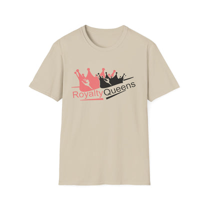 Royalty Queens Unisex Softstyle T-Shirt, Fun Casual Wear, Gift for Her, Birthday, Family Reunion, Celebration Tee