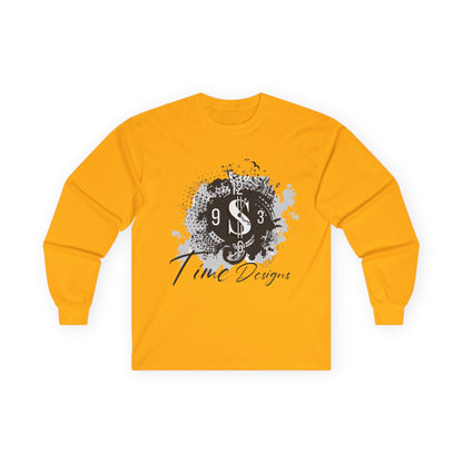 Money Symbol Long Sleeve Tee for Trendsetters