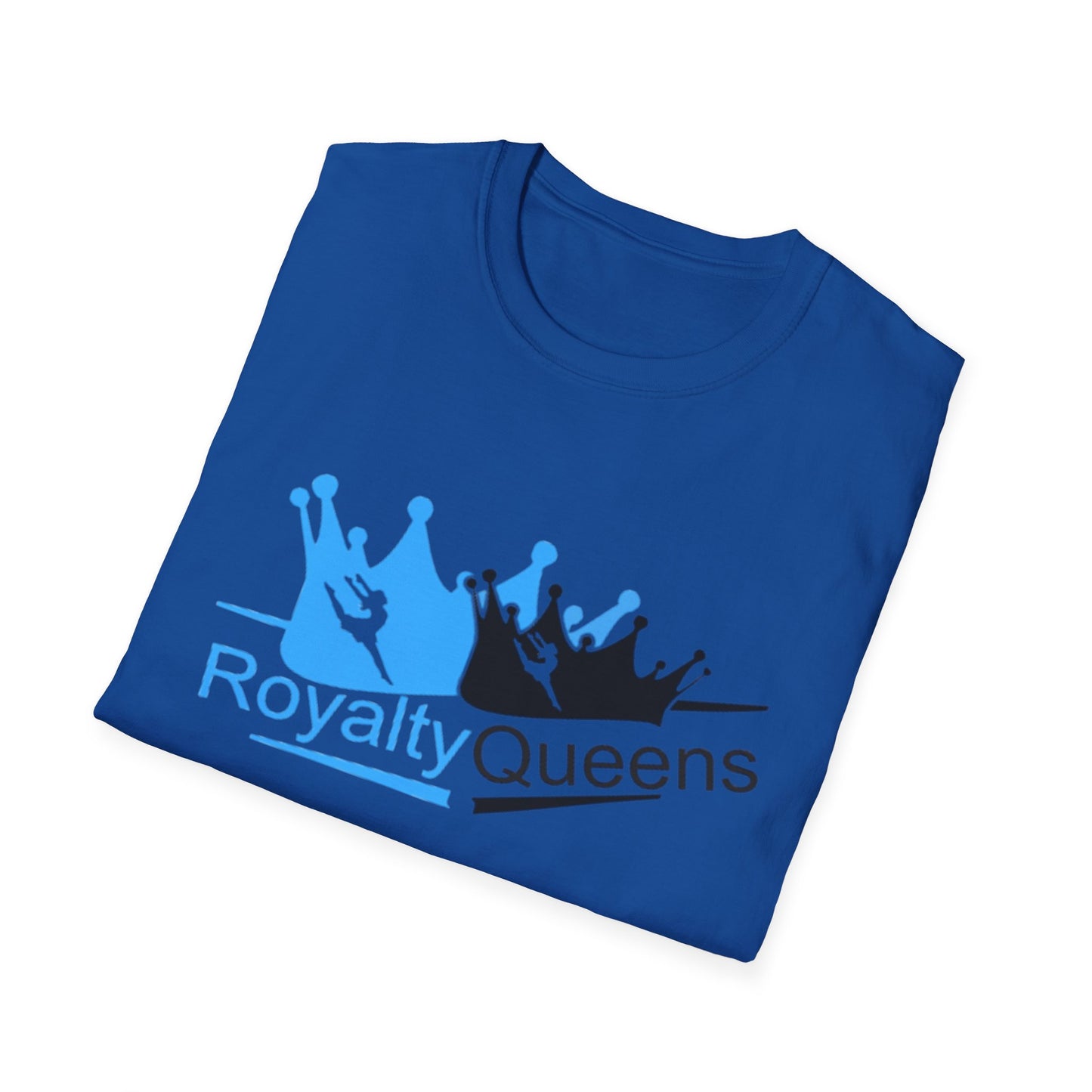 Royalty Queens Unisex Softstyle T-Shirt, Casual Tee, Gift for Queens, Birthday Shirt, Empowerment Apparel, Everyday Wear