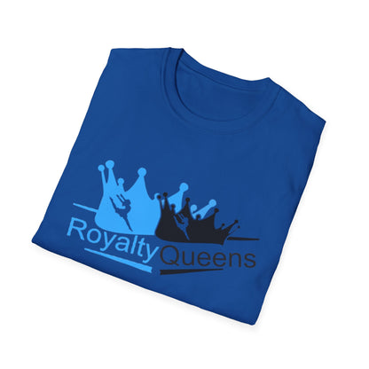 Royalty Queens Unisex Softstyle T-Shirt, Casual Tee, Gift for Queens, Birthday Shirt, Empowerment Apparel, Everyday Wear