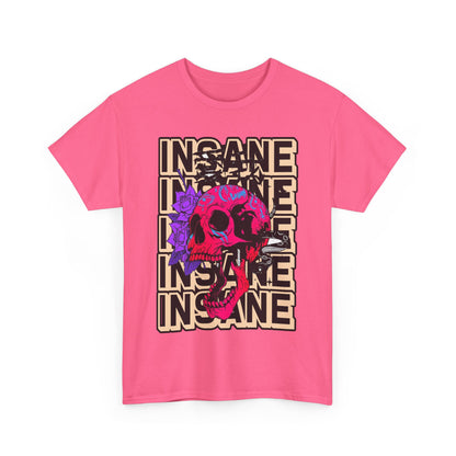 Edgy Skull Art Unisex Heavy Cotton Tee - Perfect for Alternative Fashion Lovers