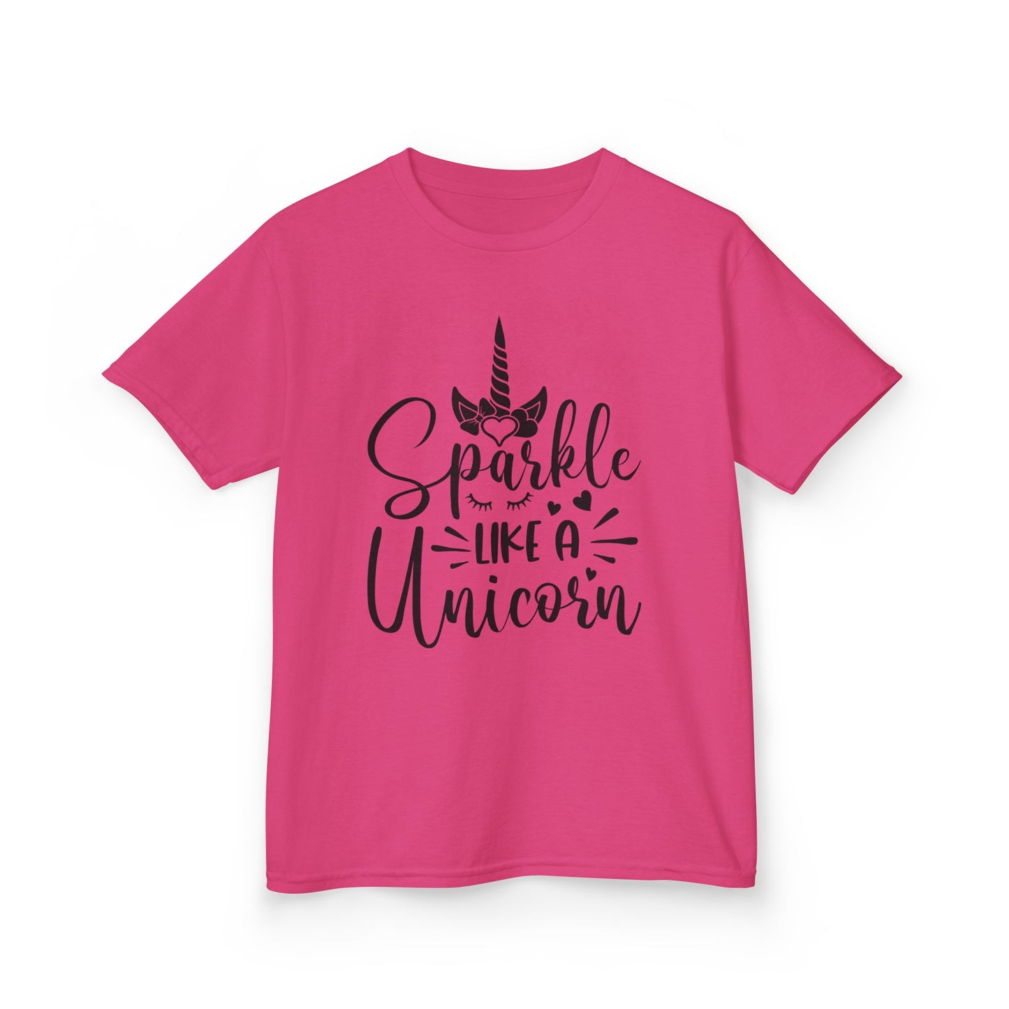 Sparkle Like A Unicorn Kids Tee - Fun & Colorful Cotton Shirt