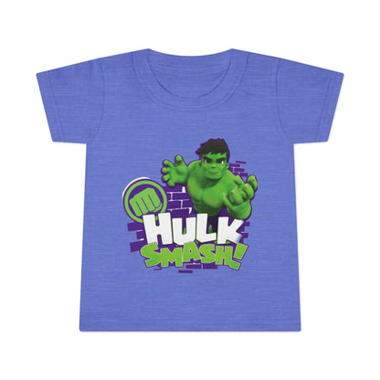 Hulk Smash Toddler T-Shirt - Fun & Playful Graphic Tee for Kids