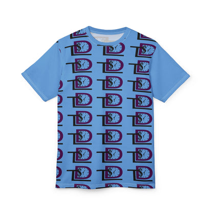 Time Designs Trendy Unisex Graphic Tee - Bold Patterned D Design for Everyday Style