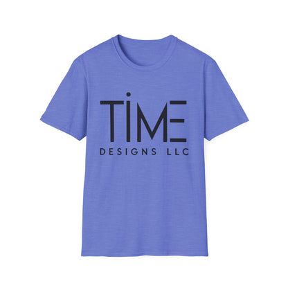 Minimalist Time Design Unisex T-Shirt, Casual Wear, Gift for Him/Her, Everyday Style, Graphic Tee, Modern Apparel