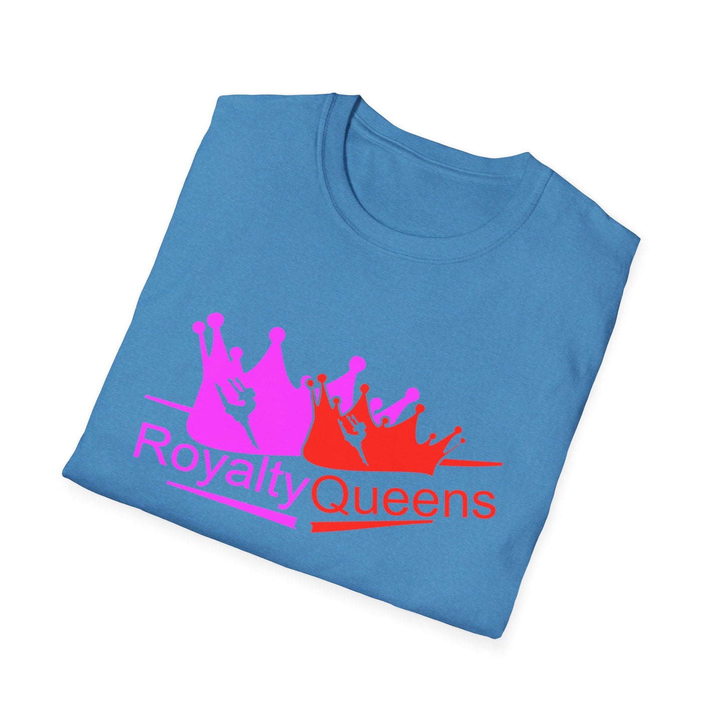 Royalty Queens T-Shirt - Celebrate Your Inner Queen, Unisex Softstyle Tee, Ideal for Birthdays, Pride Events, Feminist Gatherings, [...]