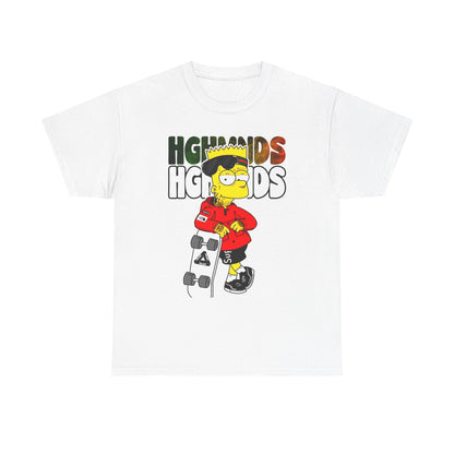 High Minds Unisex Heavy Cotton Tee - Retro Cartoon Vibe