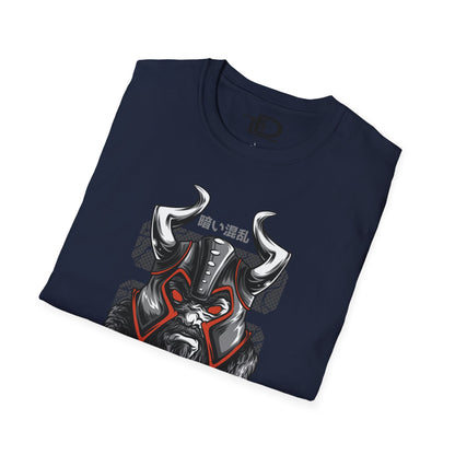 Bold Knight Graphic Tee, Unisex Softstyle T-Shirt, Strength Apparel, Casual Wear, Unique Gift, Core Style