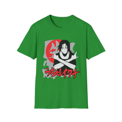 Unisex Softstyle Anime T-Shirt - Iconic Itachi Design