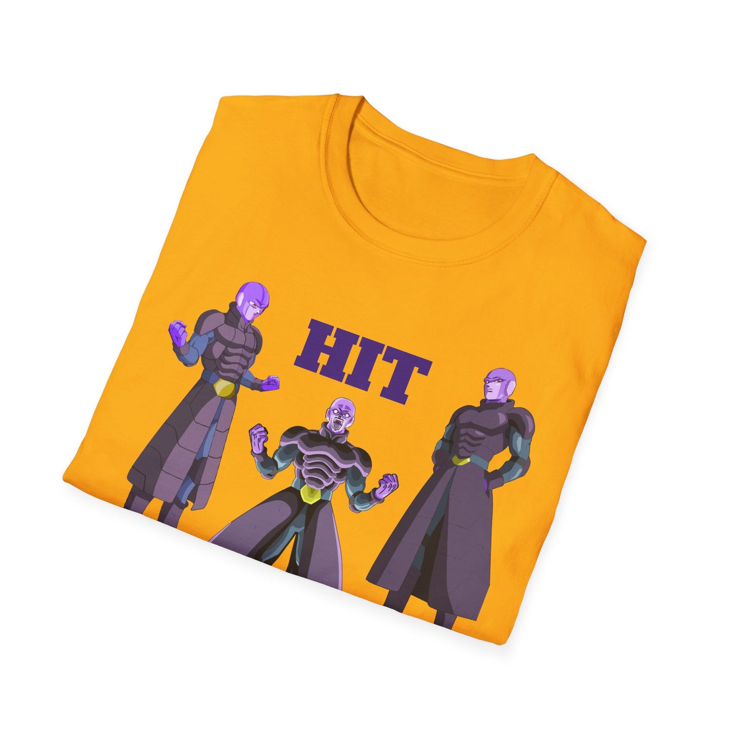 Unisex Softstyle T-Shirt - HIT Character Design for Anime Lovers