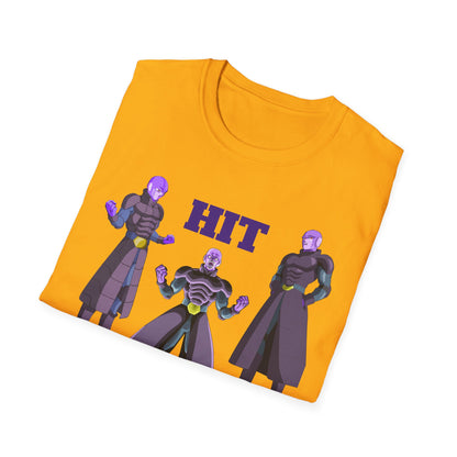 Unisex Softstyle T-Shirt - HIT Character Design for Anime Lovers